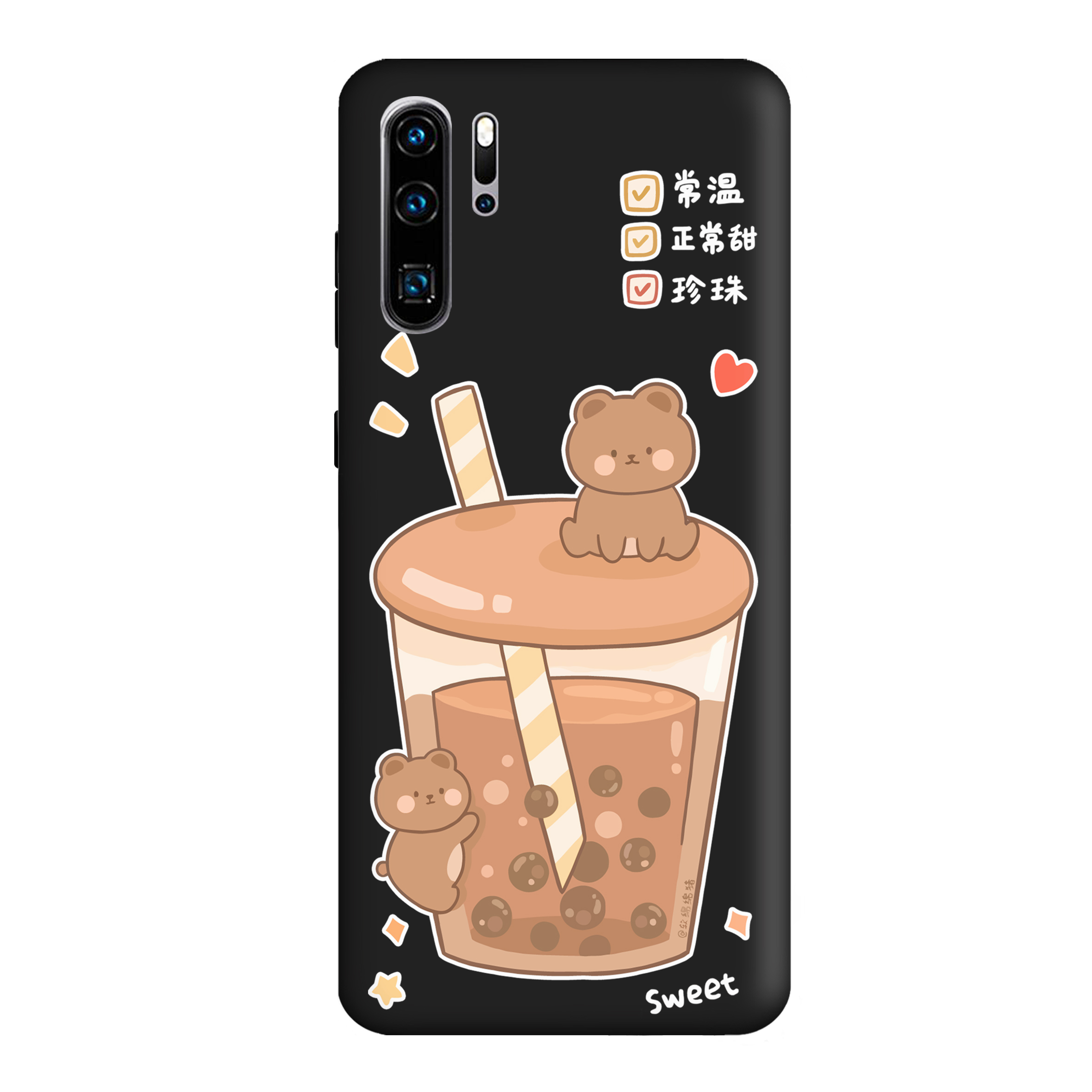 قاب گوشی هواوی P30 PRO طرح خرسی اسموتی