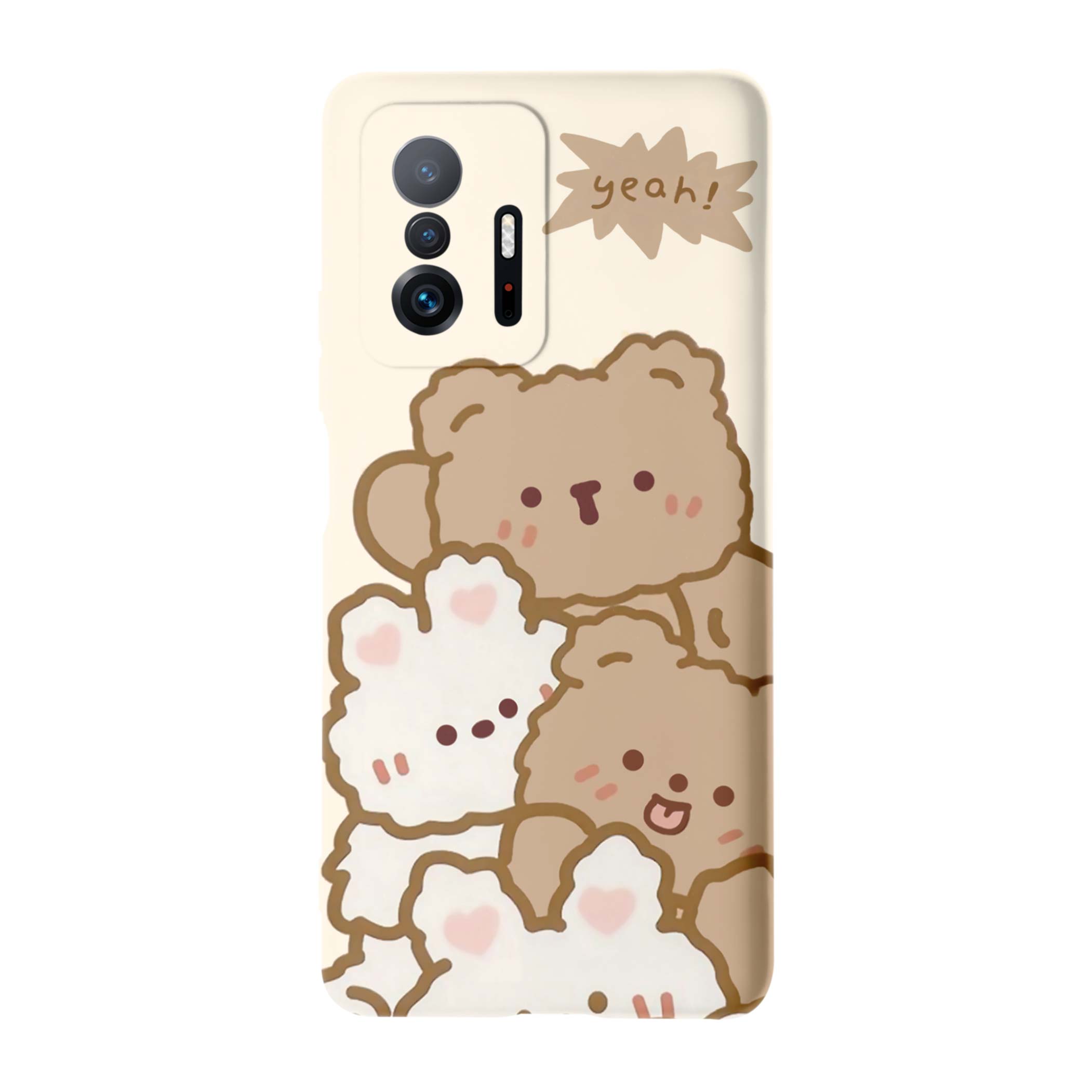 قاب گوشی شیائومی 11T PRO طرح خرس بیر