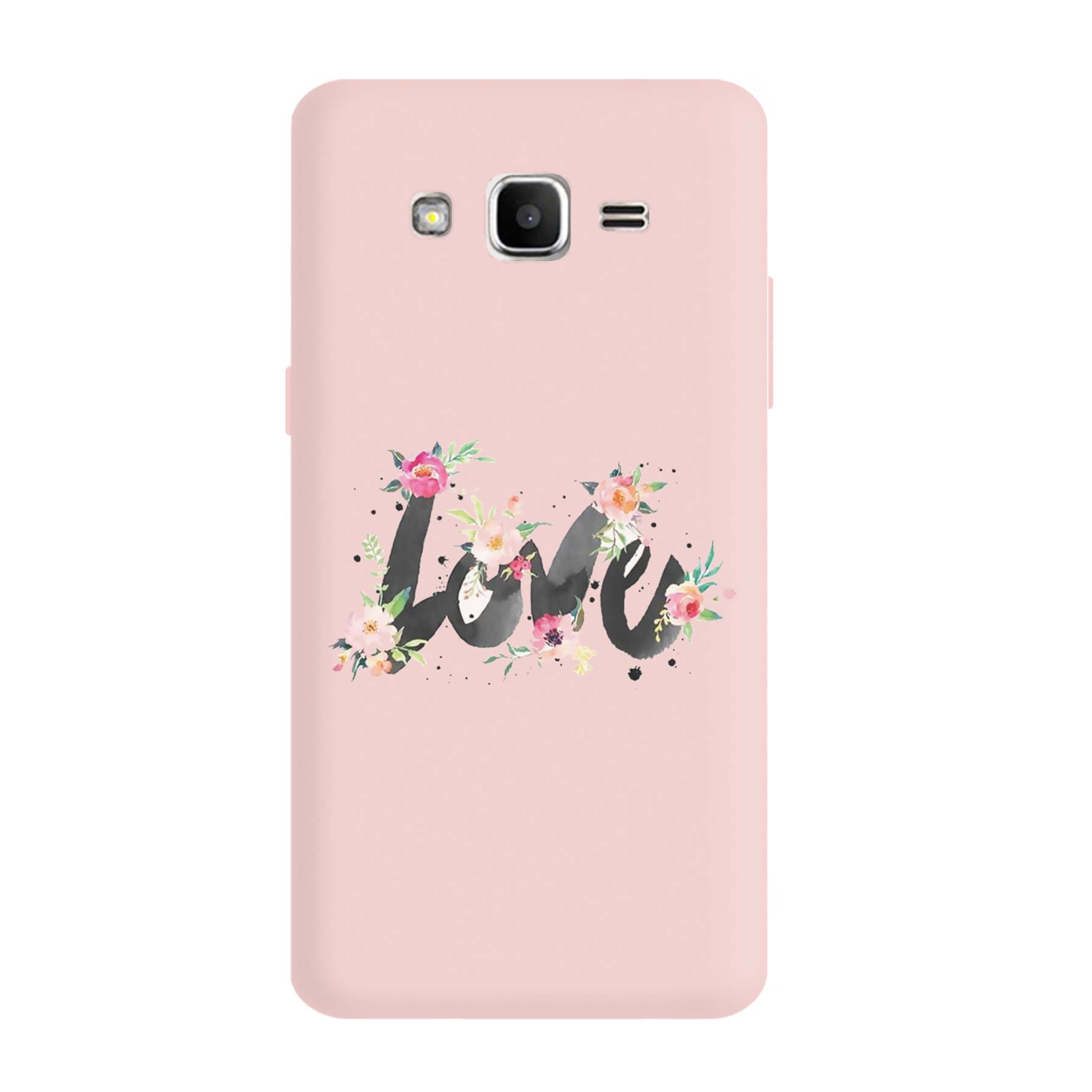 قاب گوشی سامسونگ J2 PRIME / G530 طرح عاشقانه صورتی