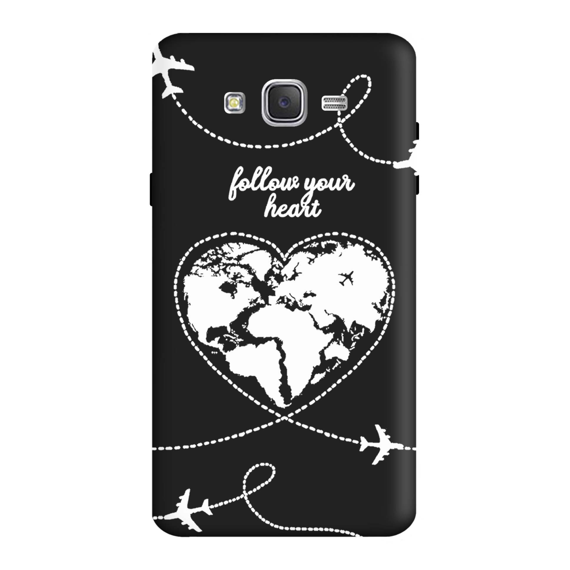 قاب گوشی سامسونگ J3 2015 / J300 طرح نقشه قلبی