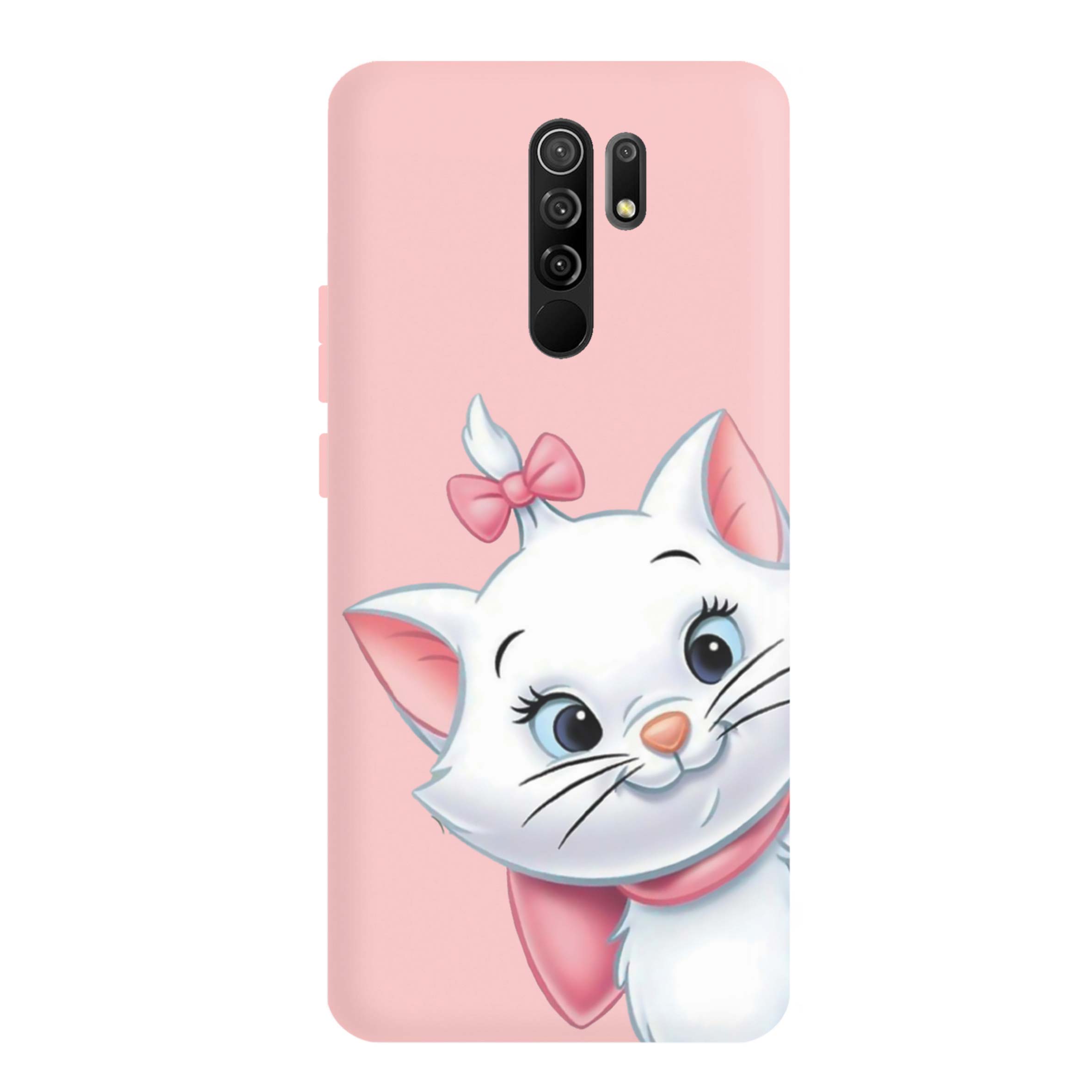 قاب گوشی شیائومی REDMI 9 طرح گربه صورتی