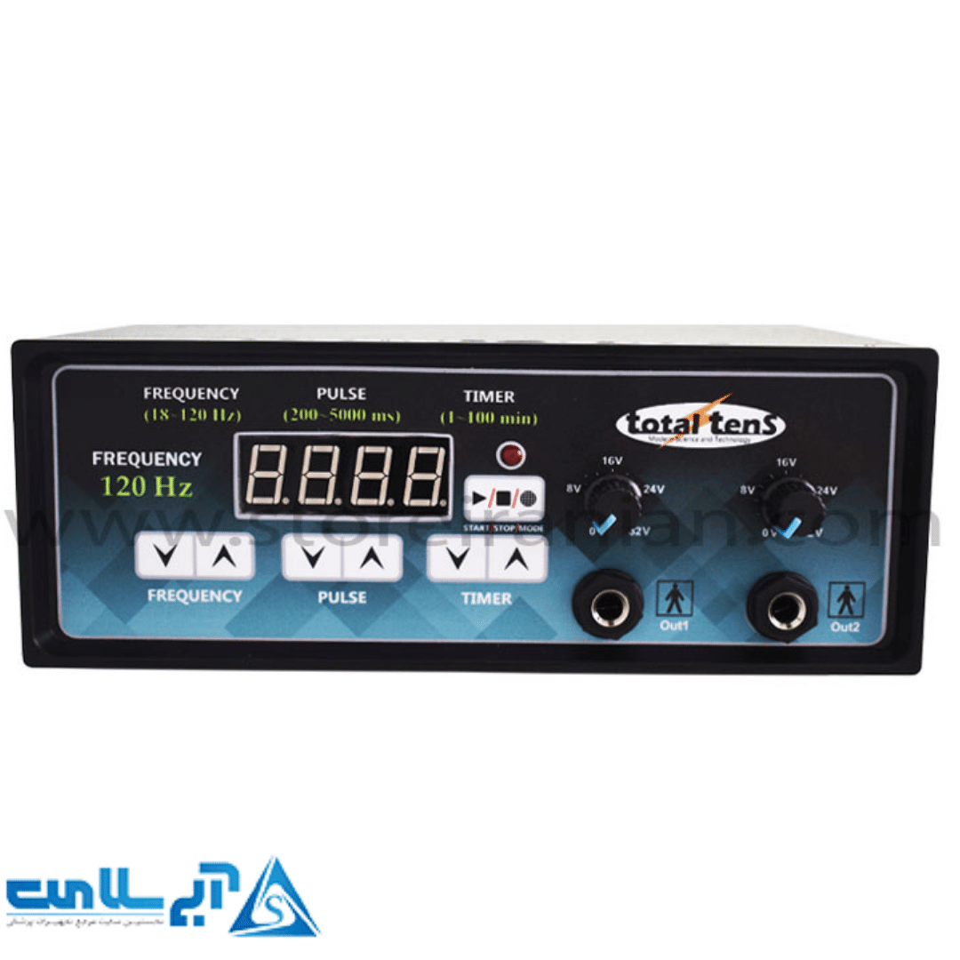 دستگاه فیزیوتراپی فارادیک پنج کانال 10 برنامه توتال تنس