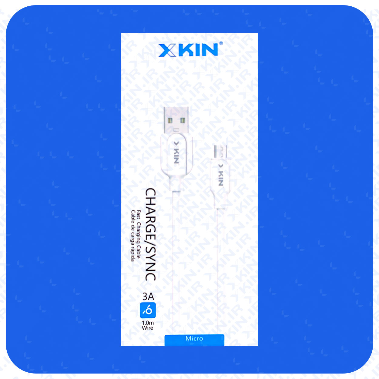 کابل شارژ USB به MICRO ایکس کین مدل XK-CA27 طول 1 متر-مشکی