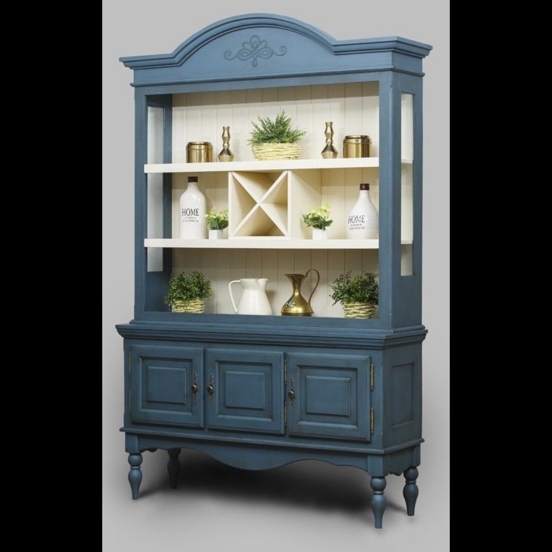 بوفه ویترین کنسولی با رنگبندی سفارشی