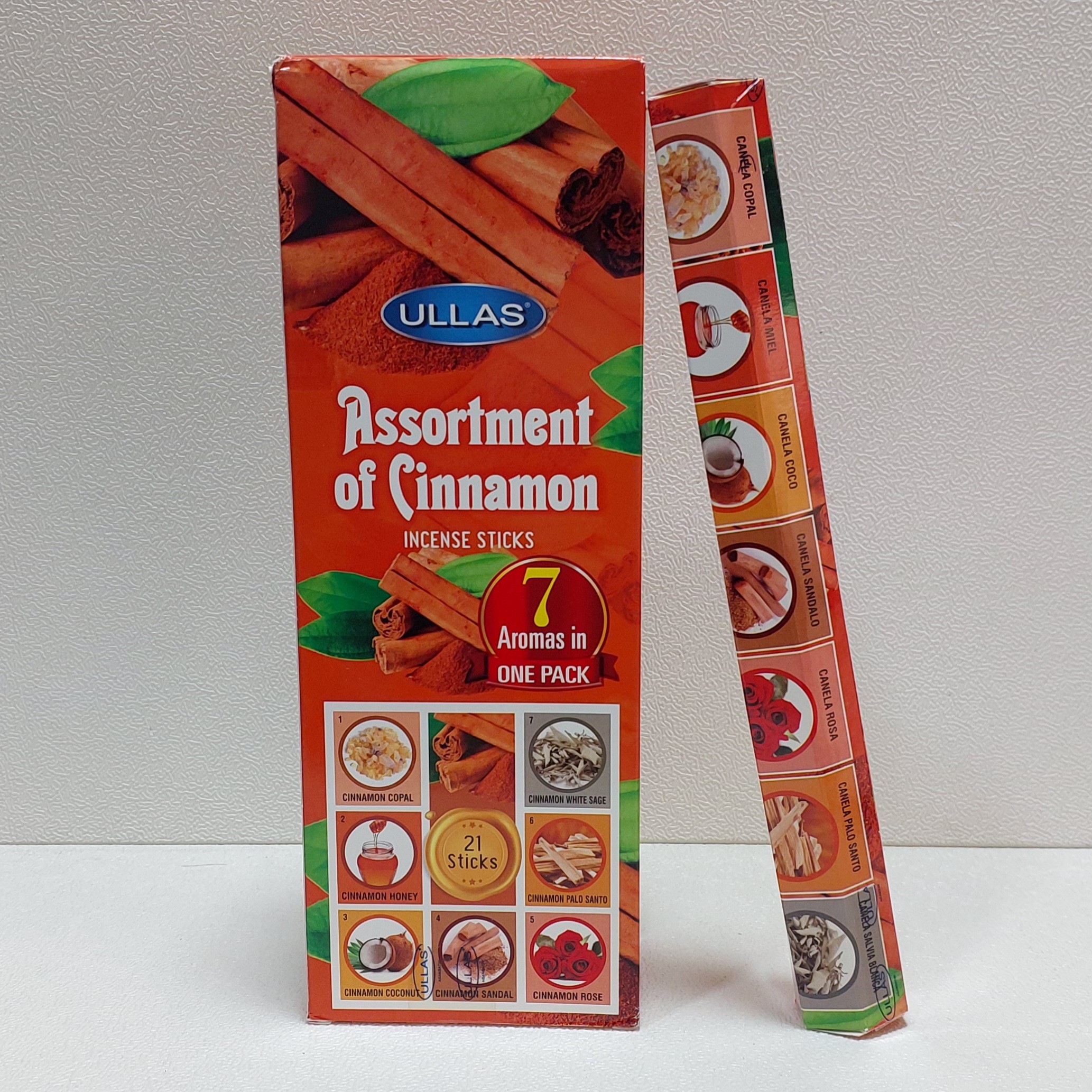 عود شاخه ای اولاس مجموعه دارچین (اسورتمنت سینامون)