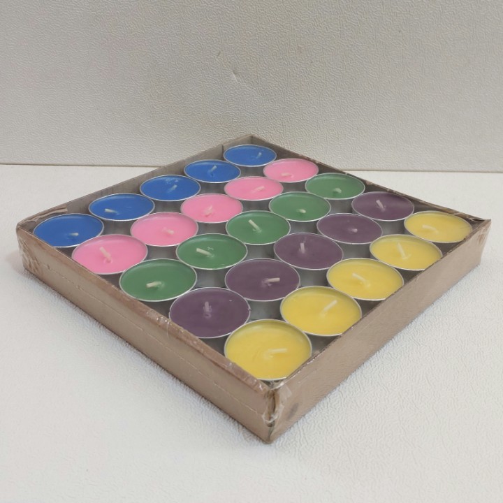 شمع وارمر 50عددی رنگی