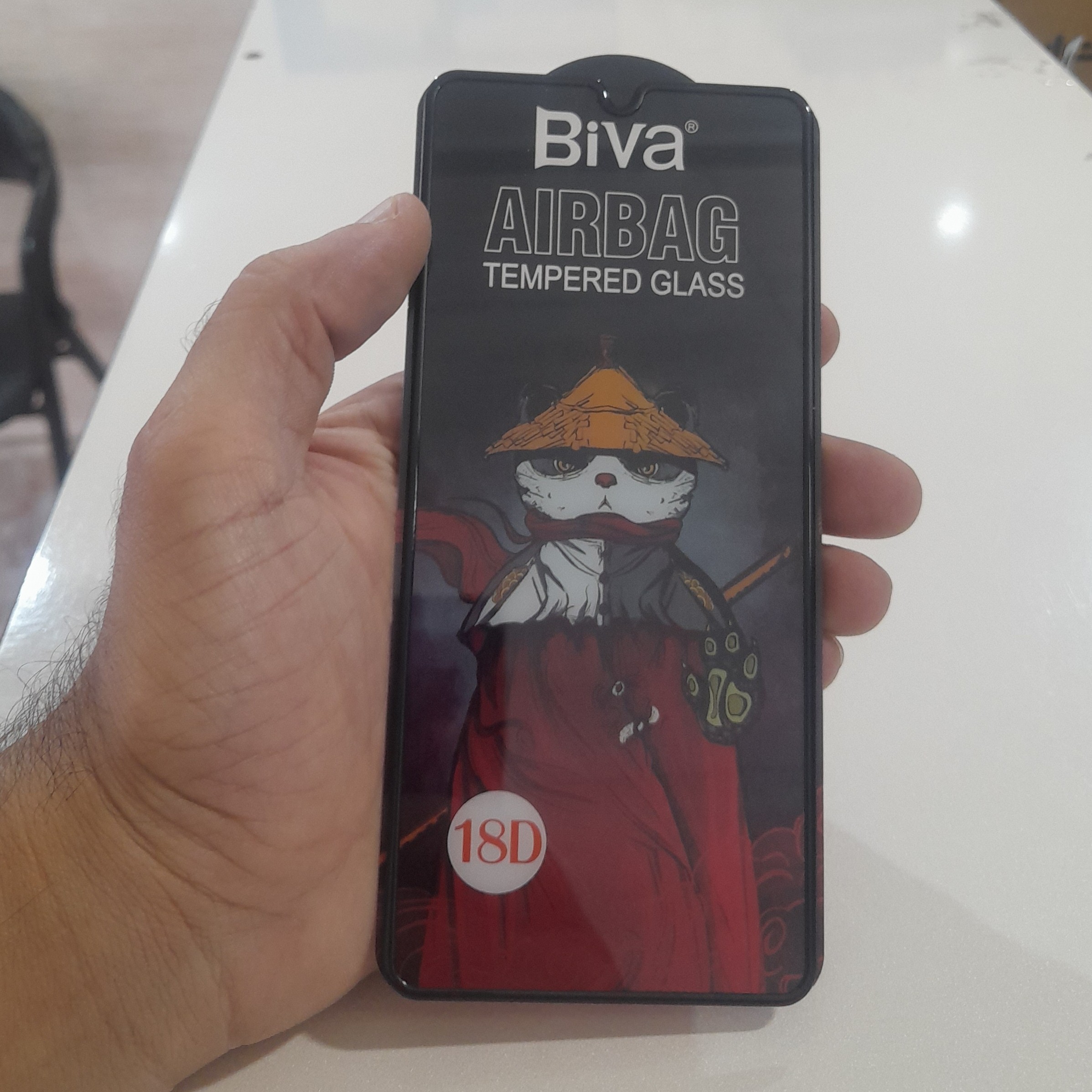 گلس بامپردار شیشه ای شفاف سامسونگ samsung A31 - A32 4G - A33 - A22 4G محافظ صفحه نمایش فول خشگیر   F22 4G -M22 - M32