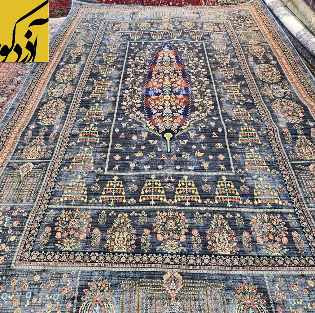 فرش ماشینی دیبا سری درخت زندگی (قالیچه )