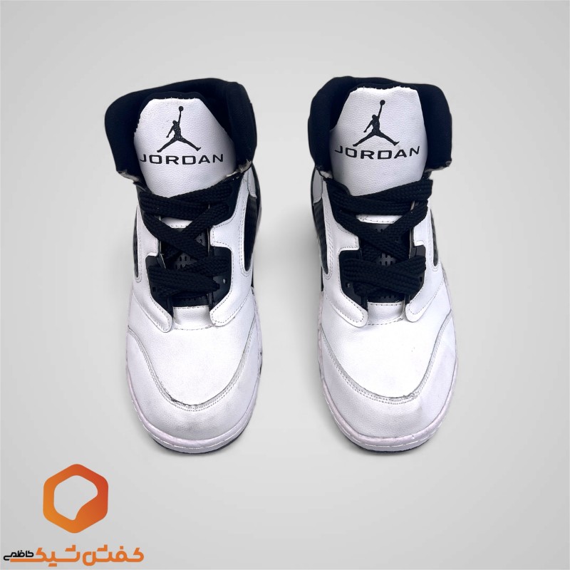 کفش اسپرت زنانه نایک جردن 23 ساقدار سفید مشکی