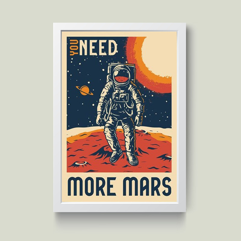تابلو مدل Mars فضانورد کد m2680-b