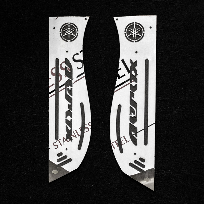 کف پایی موتور سیکلت یاماها مدل آروکس مجموعه 2 عددی