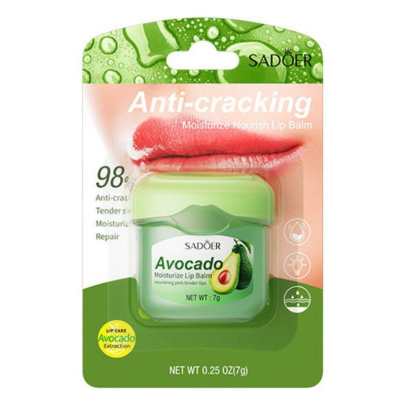 بالم لب سادور مدل آووکادو Sadeor avocado moisturizing lip balm