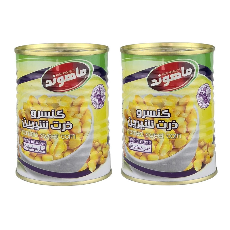 کنسرو ذرت ماهوند - 350 گرم مجموعه دو عددی