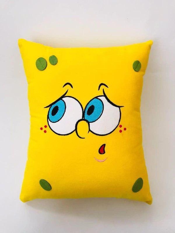 بالش پولیشی عروسک باب اسفنجی کد3 سایز 45*40