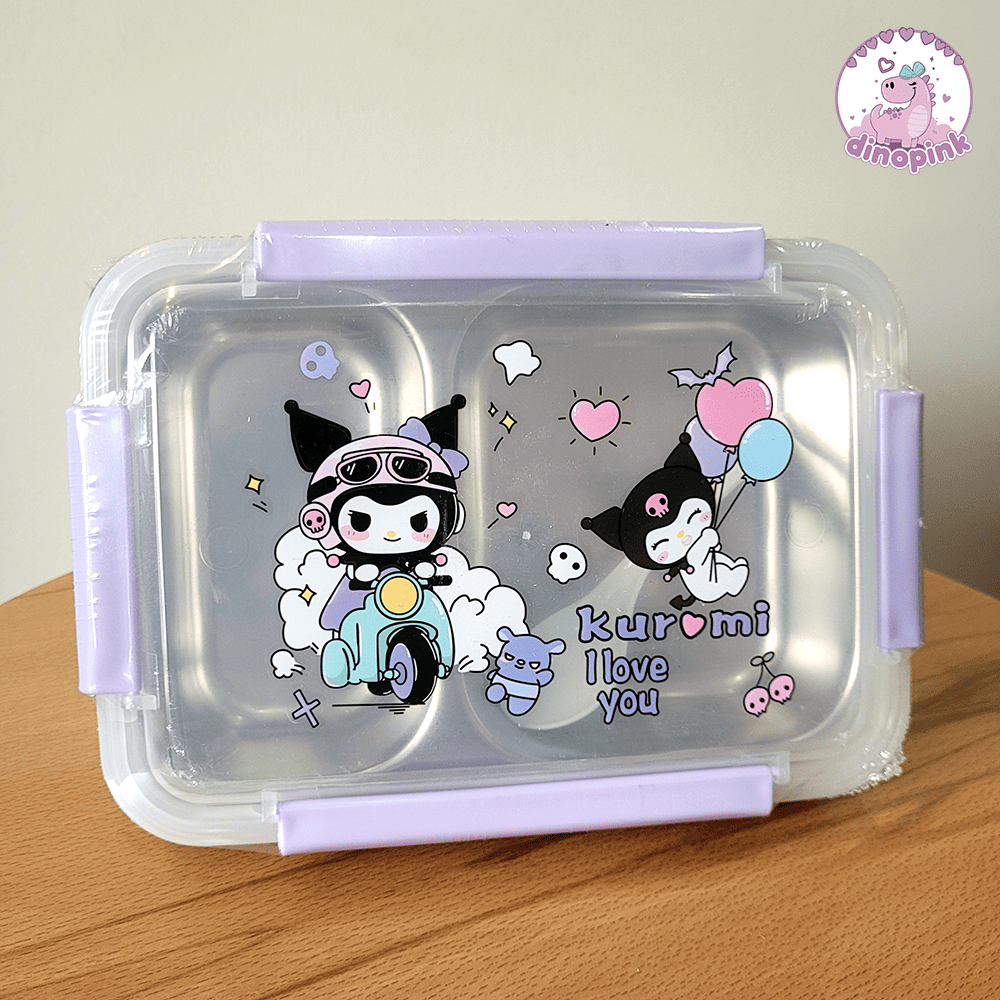 ظرف غذای کودک استیل طرح کرومی