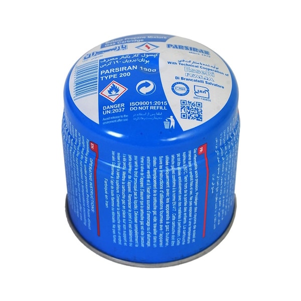 کپسول گاز یک بار مصرف 190 گرمی