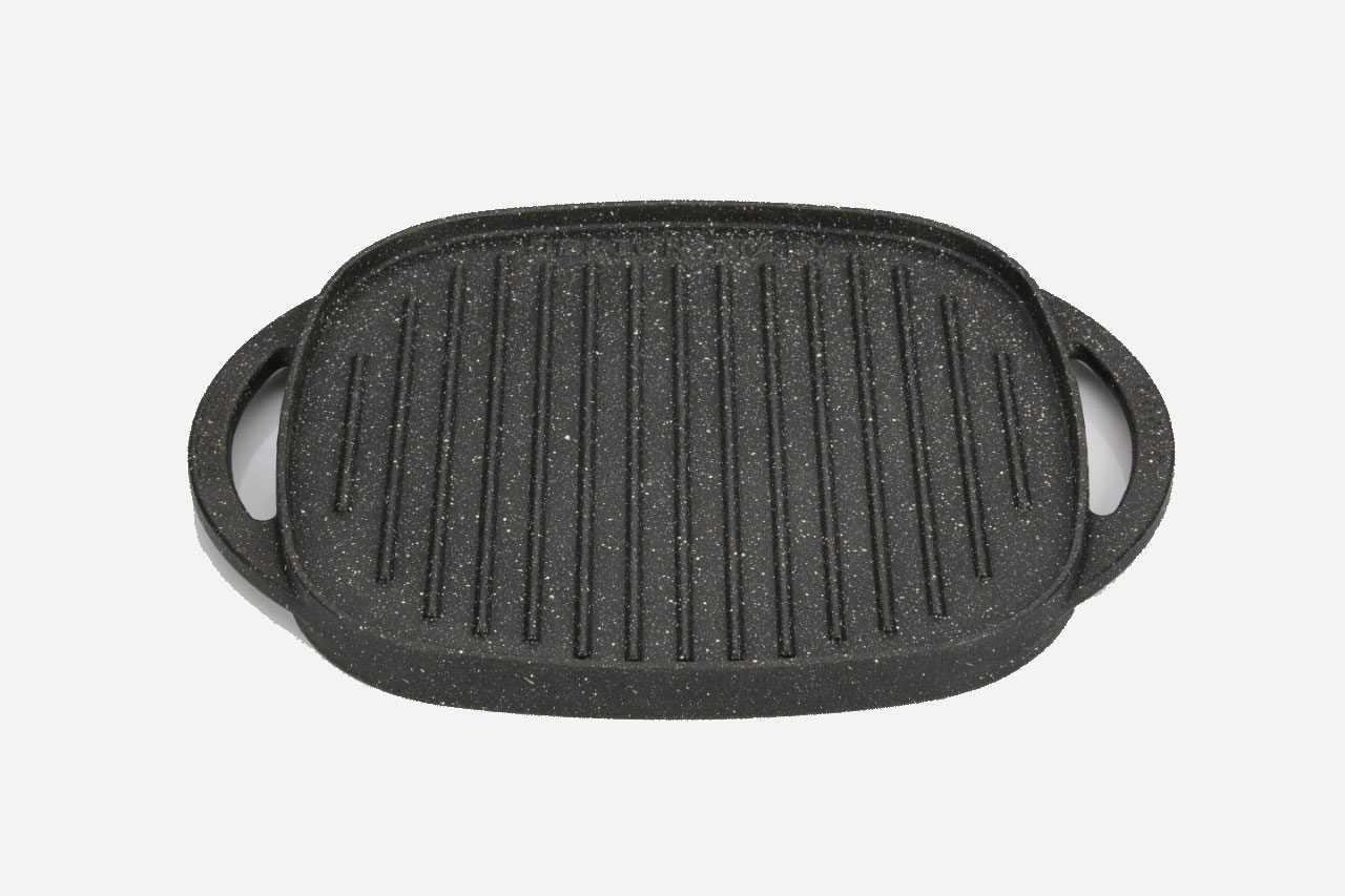 تابه گریل چدنی مربع بدون درب نیوهوم NH13-0052