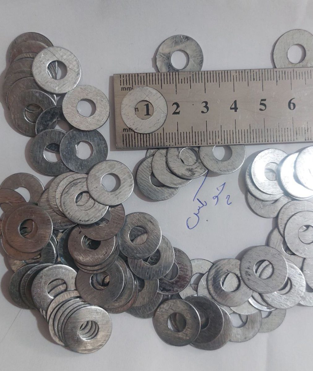 واشر 6 تخت دور 15 - بسته 100 عددی