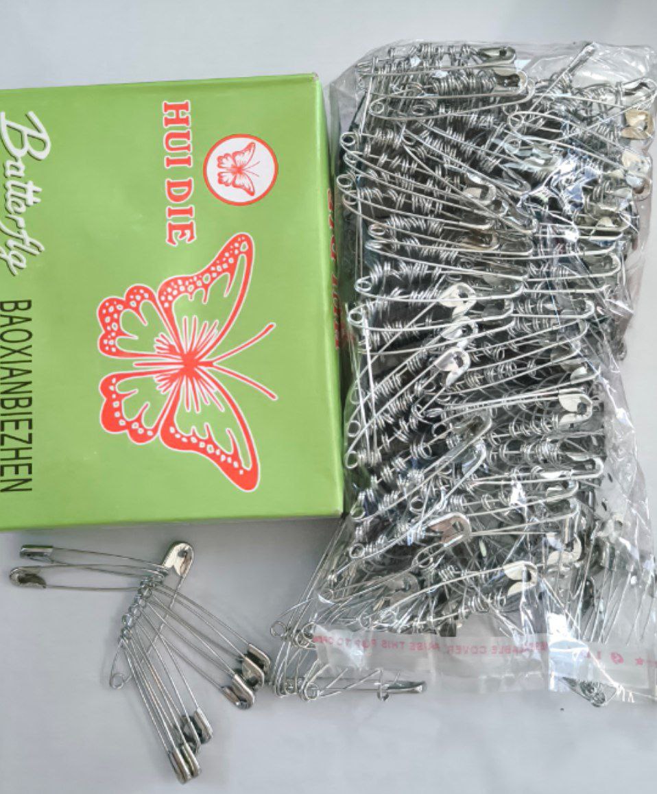 سنجاق قفلی شماره سه (بسته 10 عددی) (پست پیشتاز پس کرایه)