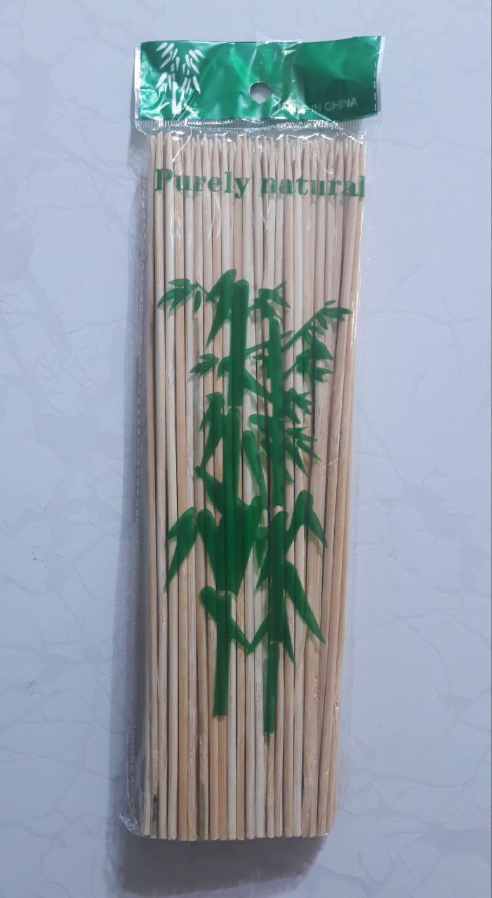 سیخ چوبی 20 سانت (پست پیشتاز پس کرایه)