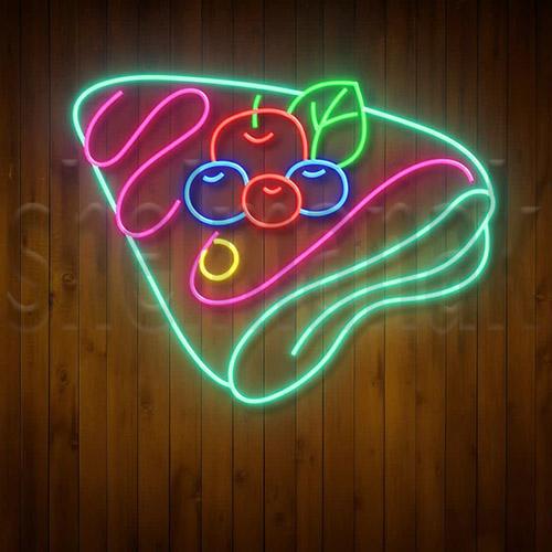 تابلو نئون طرح شیرینی کد 5314 NE