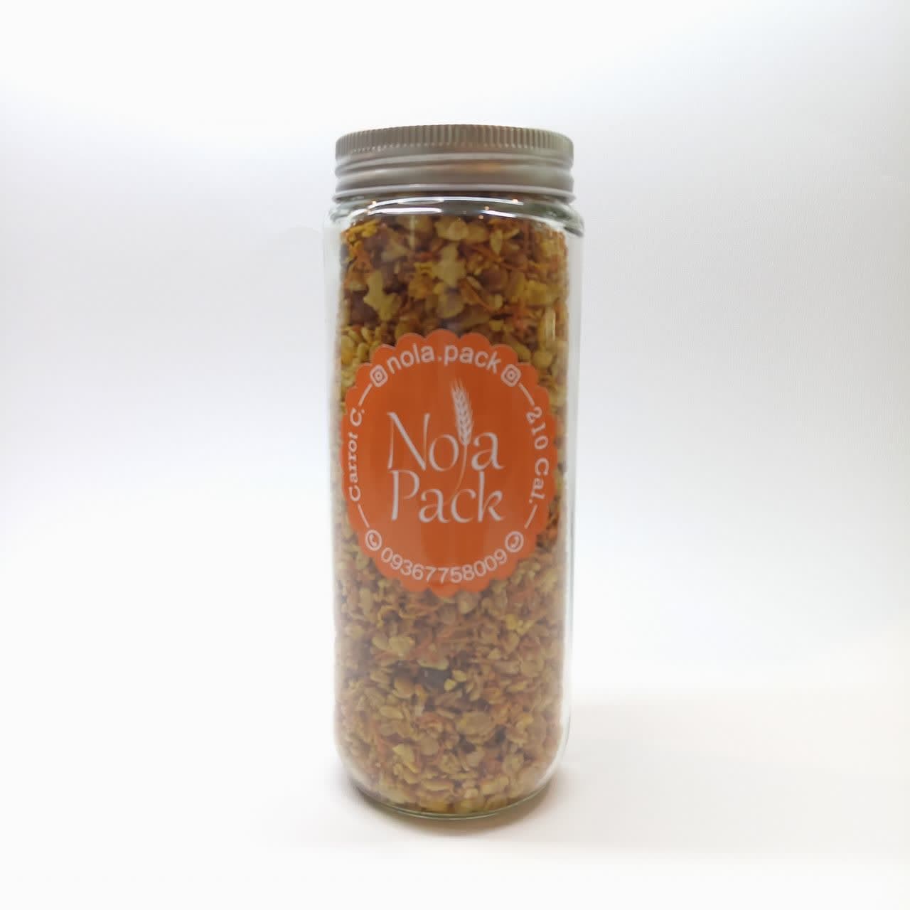 گرانولا کیک هویج