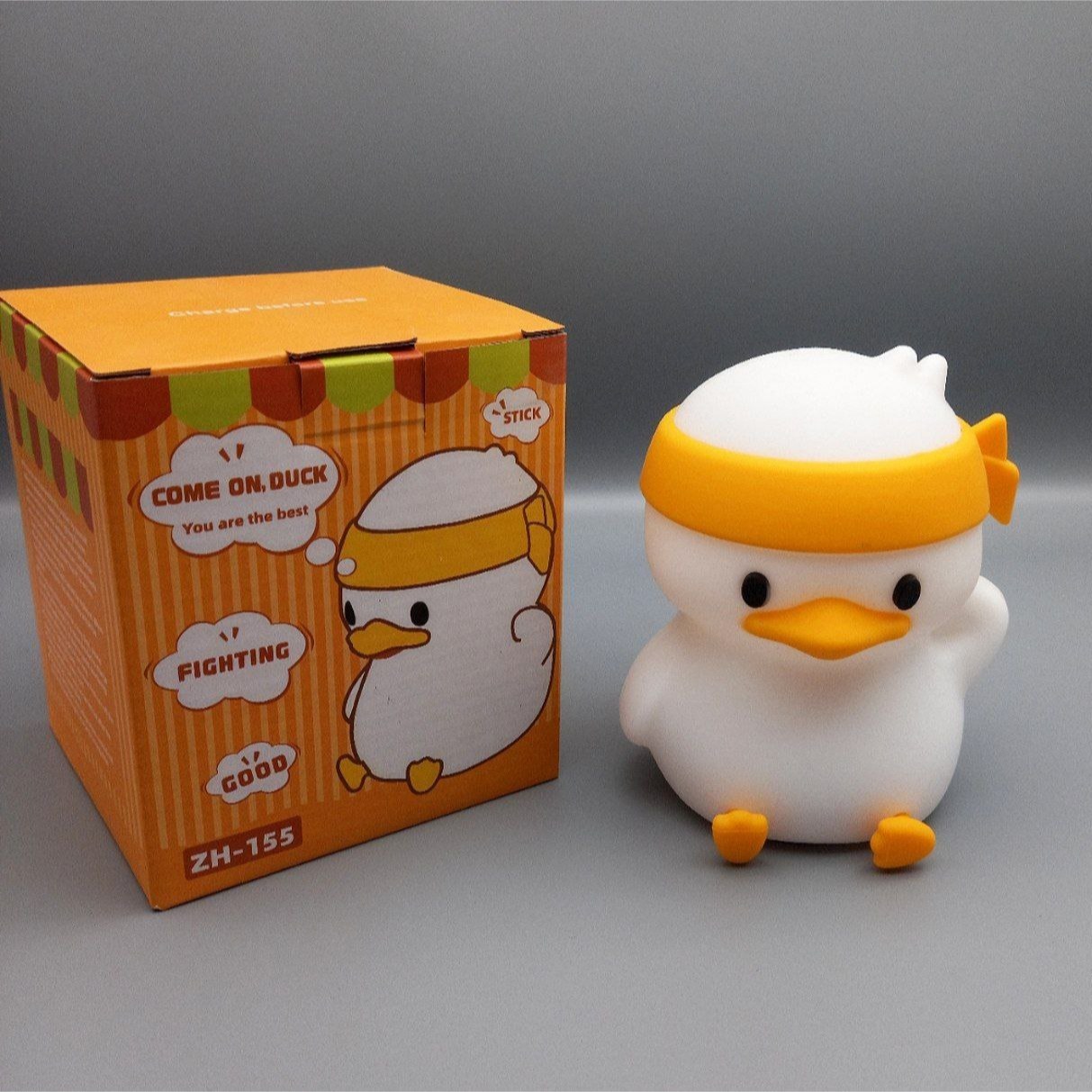 چراغ خواب سیلیکونی اردک دستمال به سر کد ks (پس کرایه)