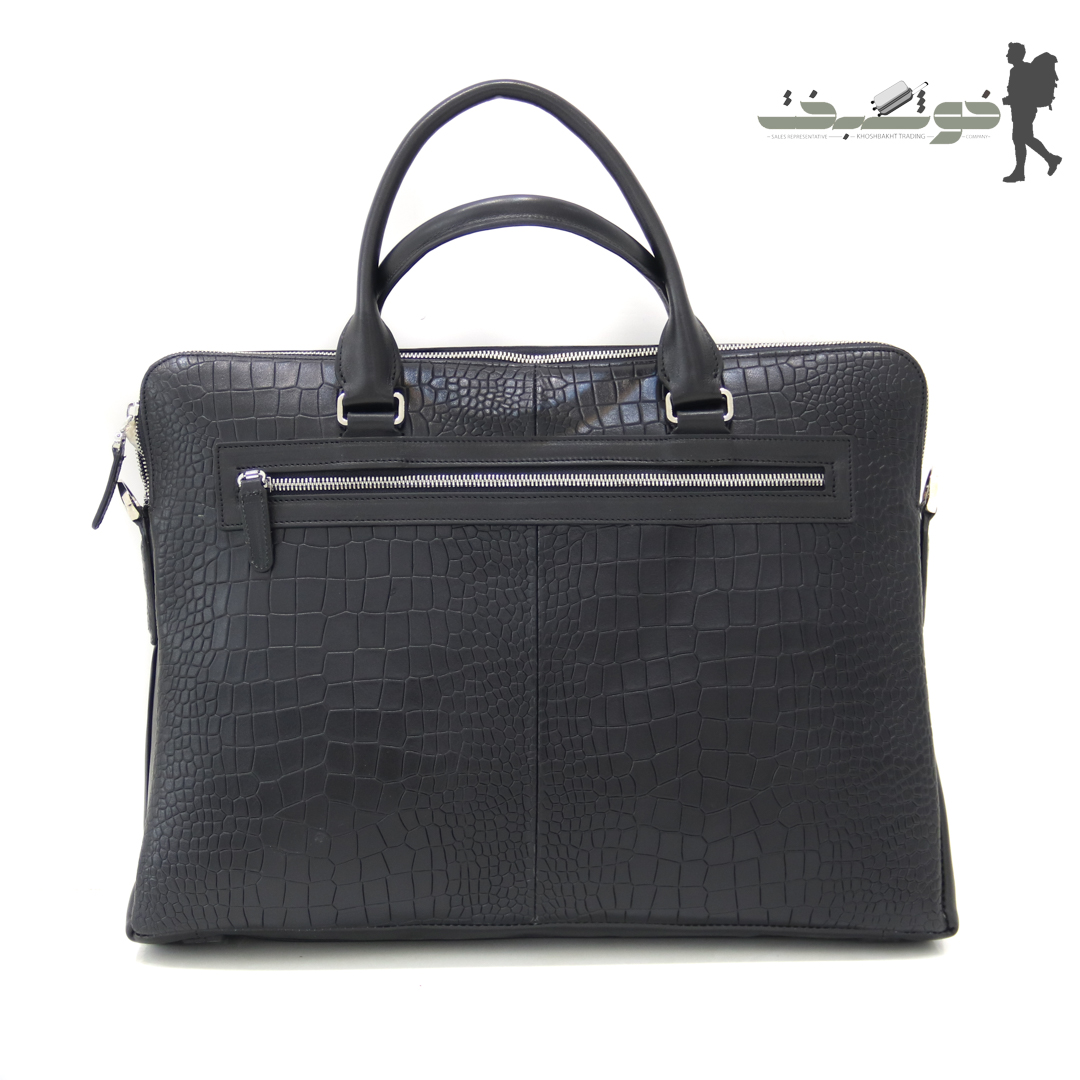 خرید کیف اداری دو تبله چرم