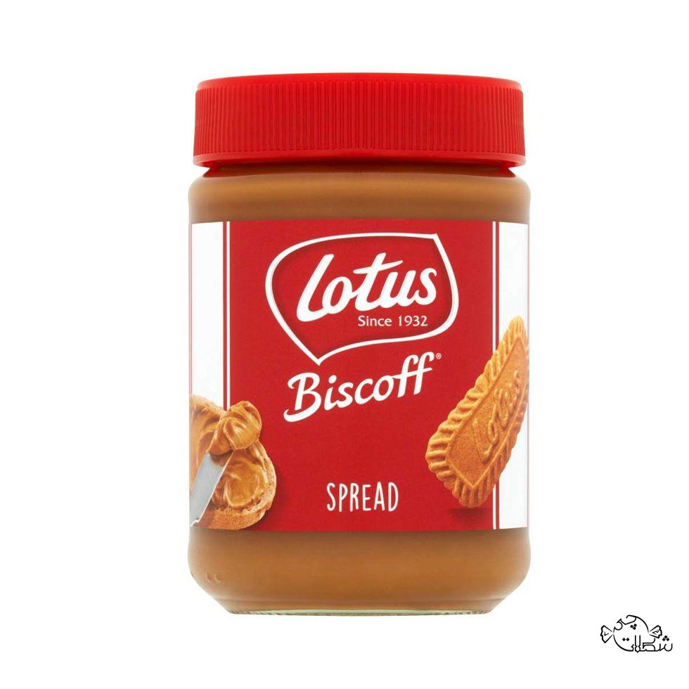 کرم بیسکوییت لوتوس