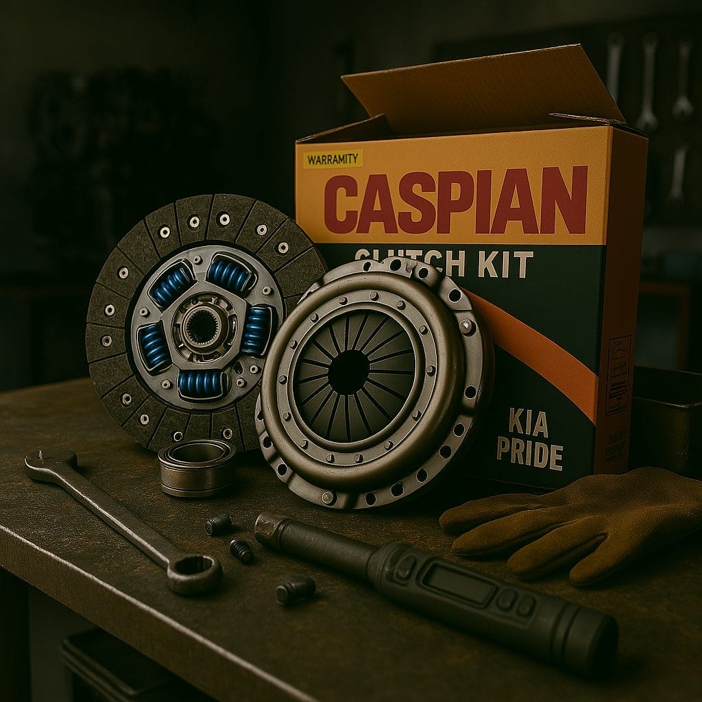 کیت کامل دیسک و صفحه کلاچ پراید 6 فنر کاسپین