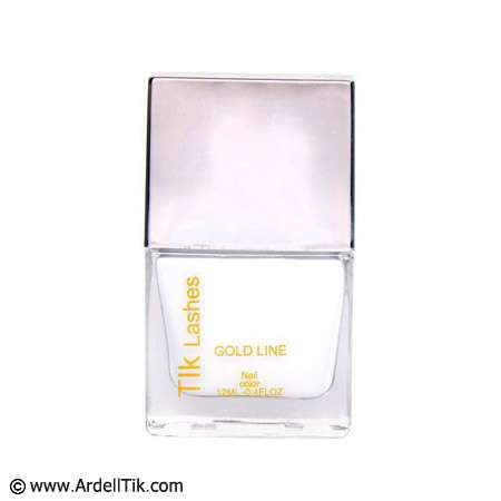 لاک ناخن تیک - 1001-matte-whiteسفید مات