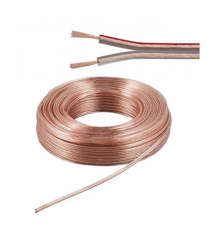 سیم شفاف 2x0.35 تمام مس