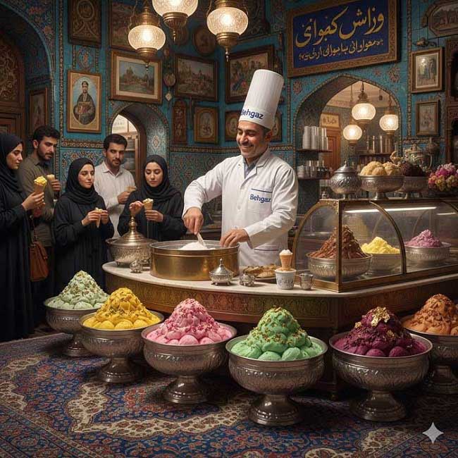 پودر ثعلب بستنی ساندوز - 250 گرم