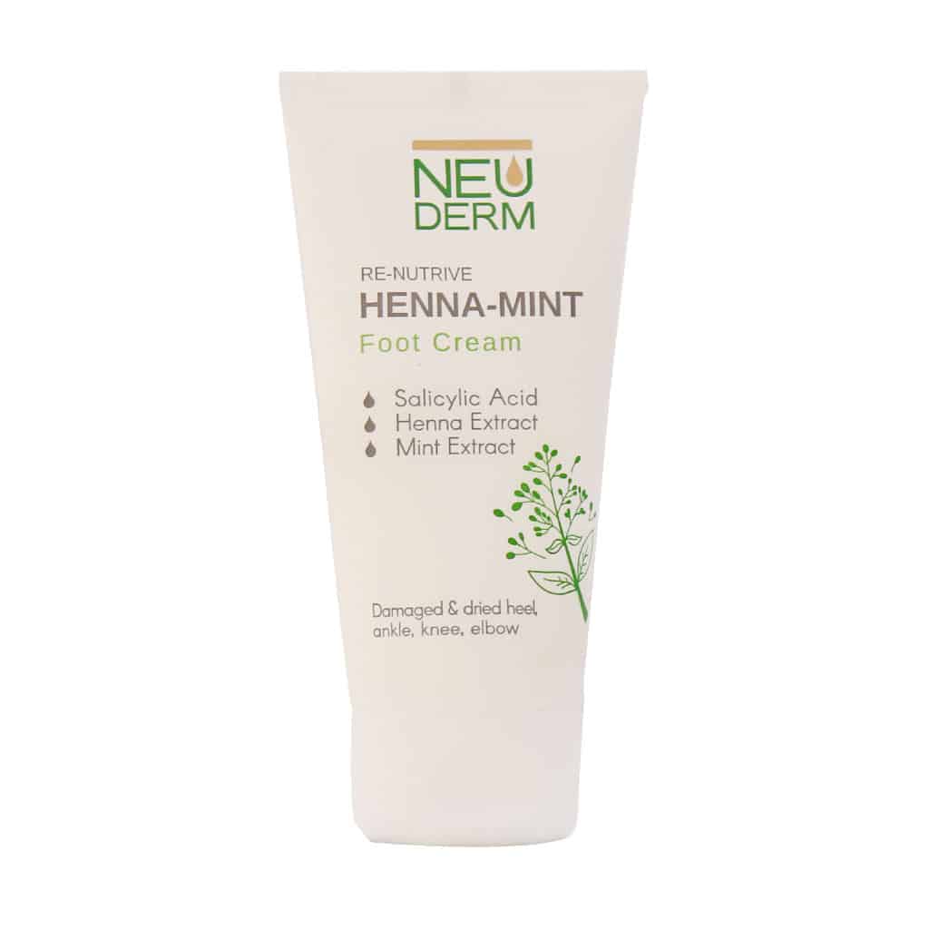 کرم پا تیوپی  حنا ‌و نعنا نئودرم 50ML