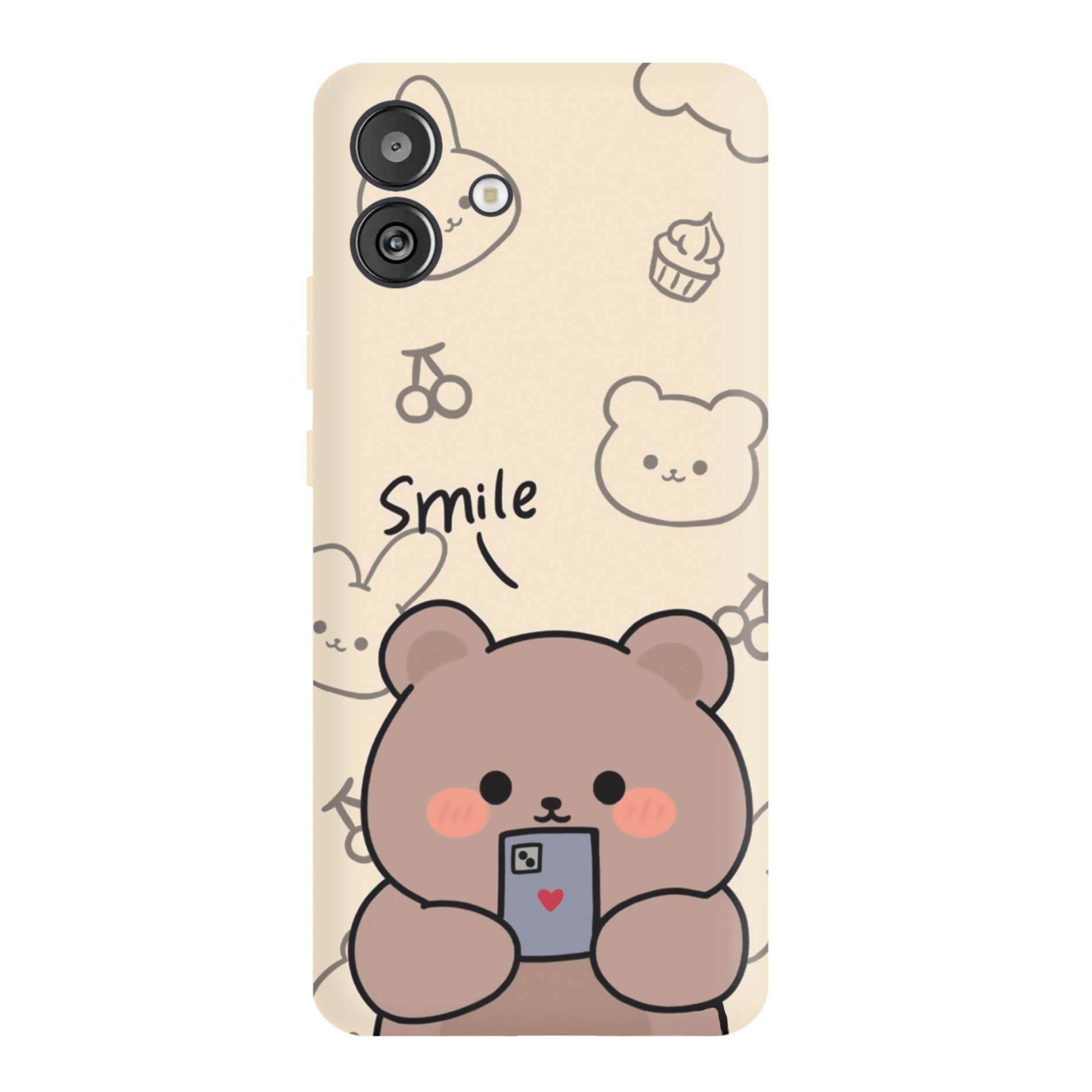 قاب گوشی سامسونگ A04 طرح خرسی