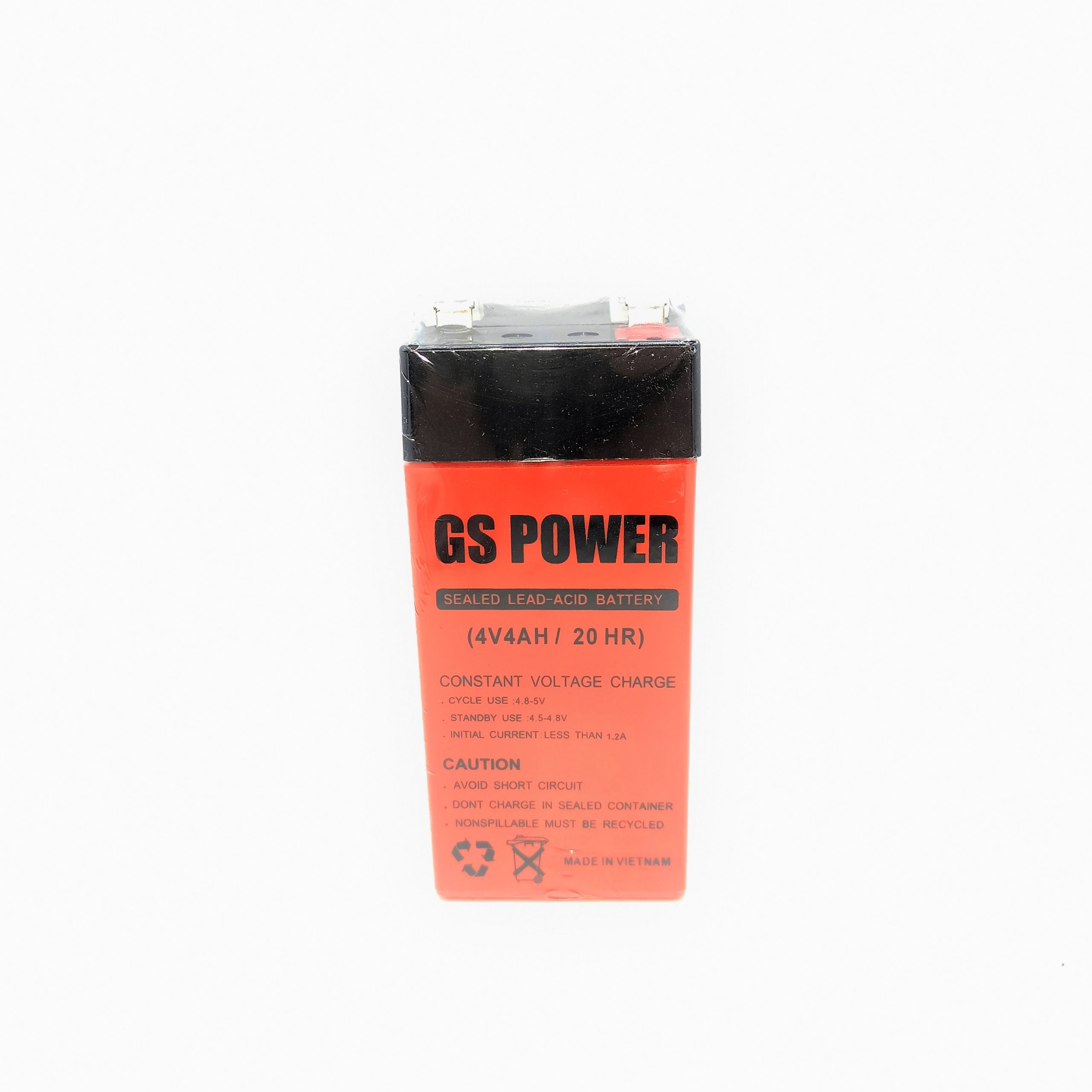 باتری سیلد لید اسید 4 ولت 4 آمپر GS POWER