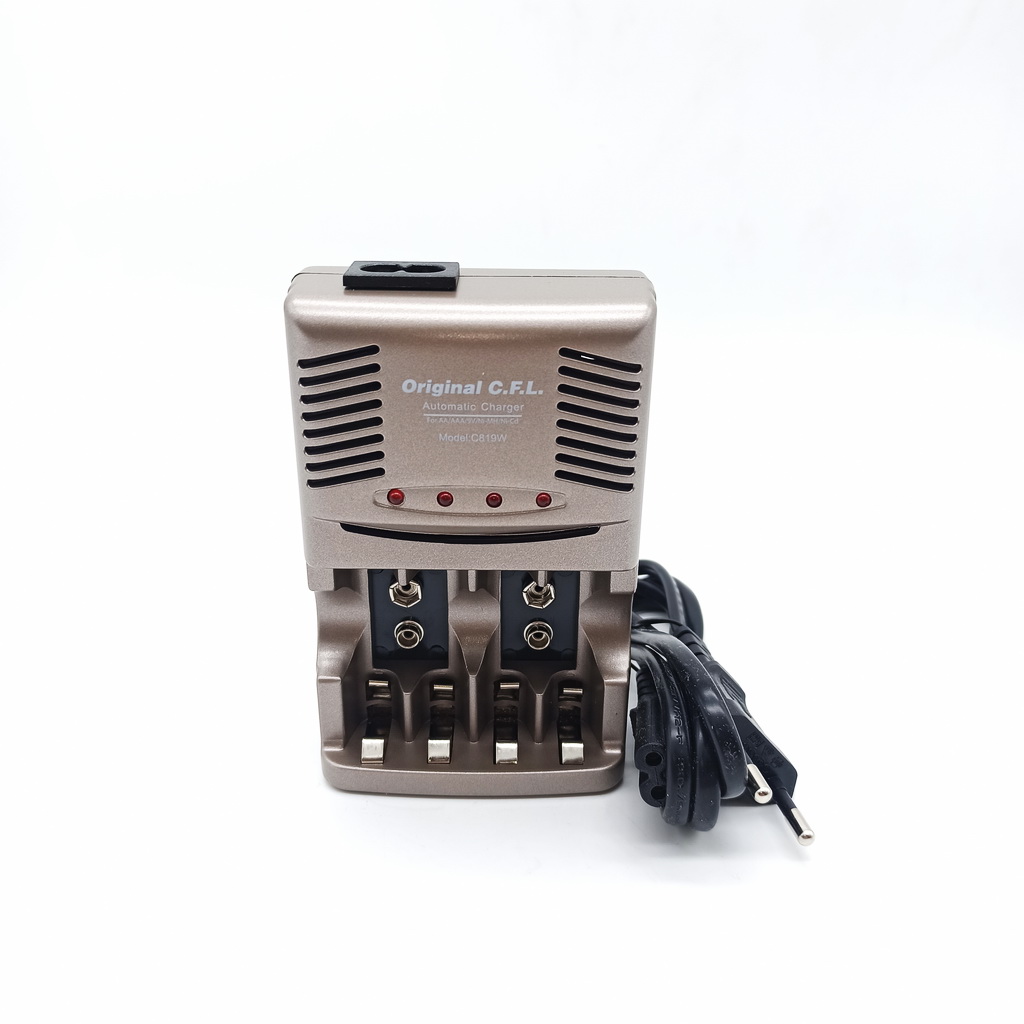 شارژر باتری قلمی و نیم قلمی و کتابی C.F.L C819W