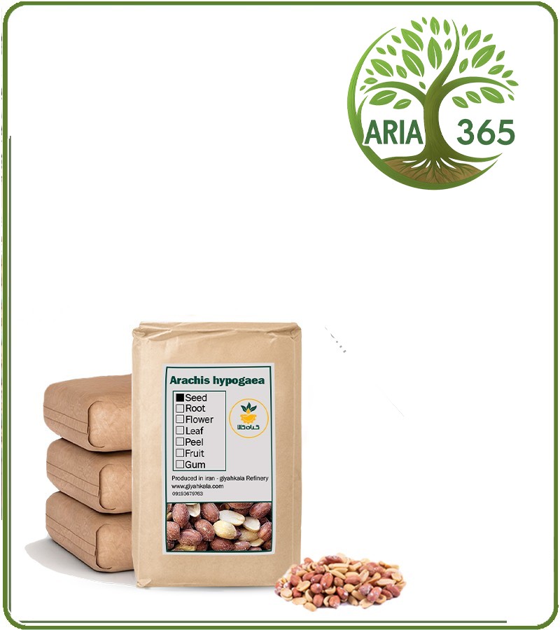 مغز بادام زمینی دو آتیشه (تنوری) فله