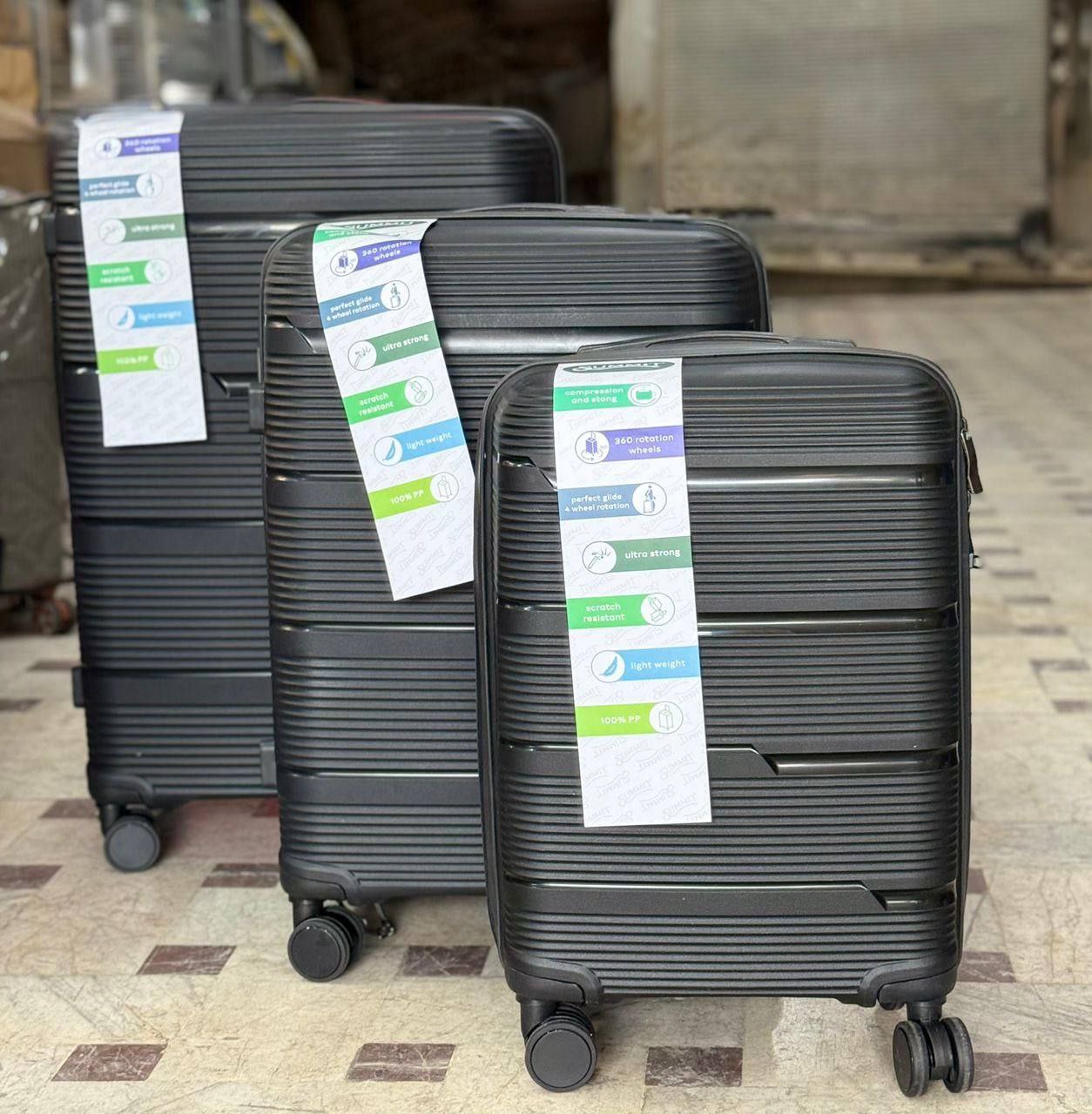 چمدان مسافرتی سه تیکه کد 1612