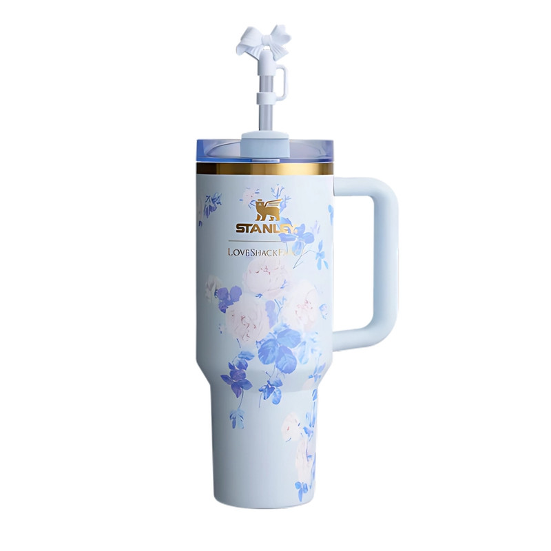تراول ماگ مدل LoveShackFancy Holiday Quencher Limited edition گنجایش 1.18 لیتر ارسال سریع