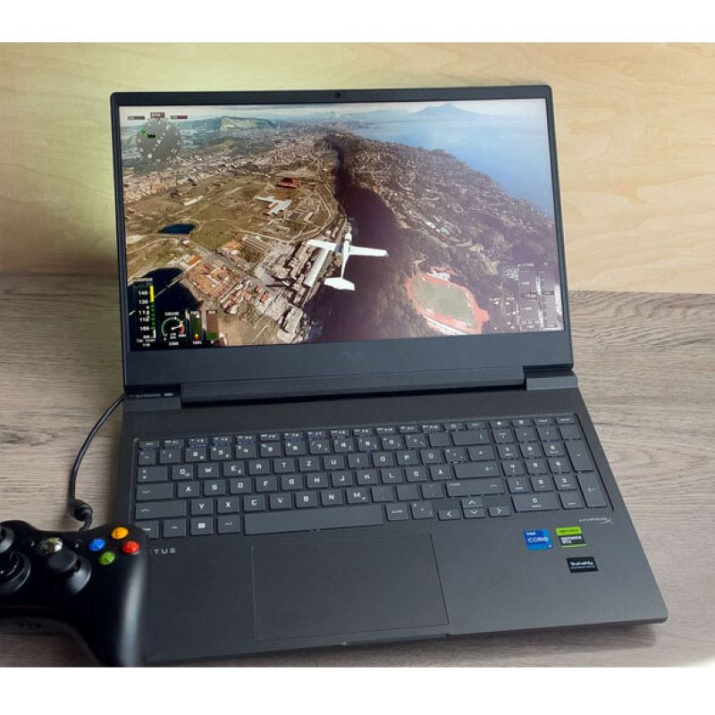 لپ تاپ 16.1 اینچی اچ پی مدل Victus 16-S1023DX-R7 8845HS-16GB DDR5-512GB SSD-RTX4070-FHD-W