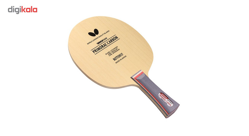 راکت پینگ پنگ باتر فلای مدل Primorac Carbon