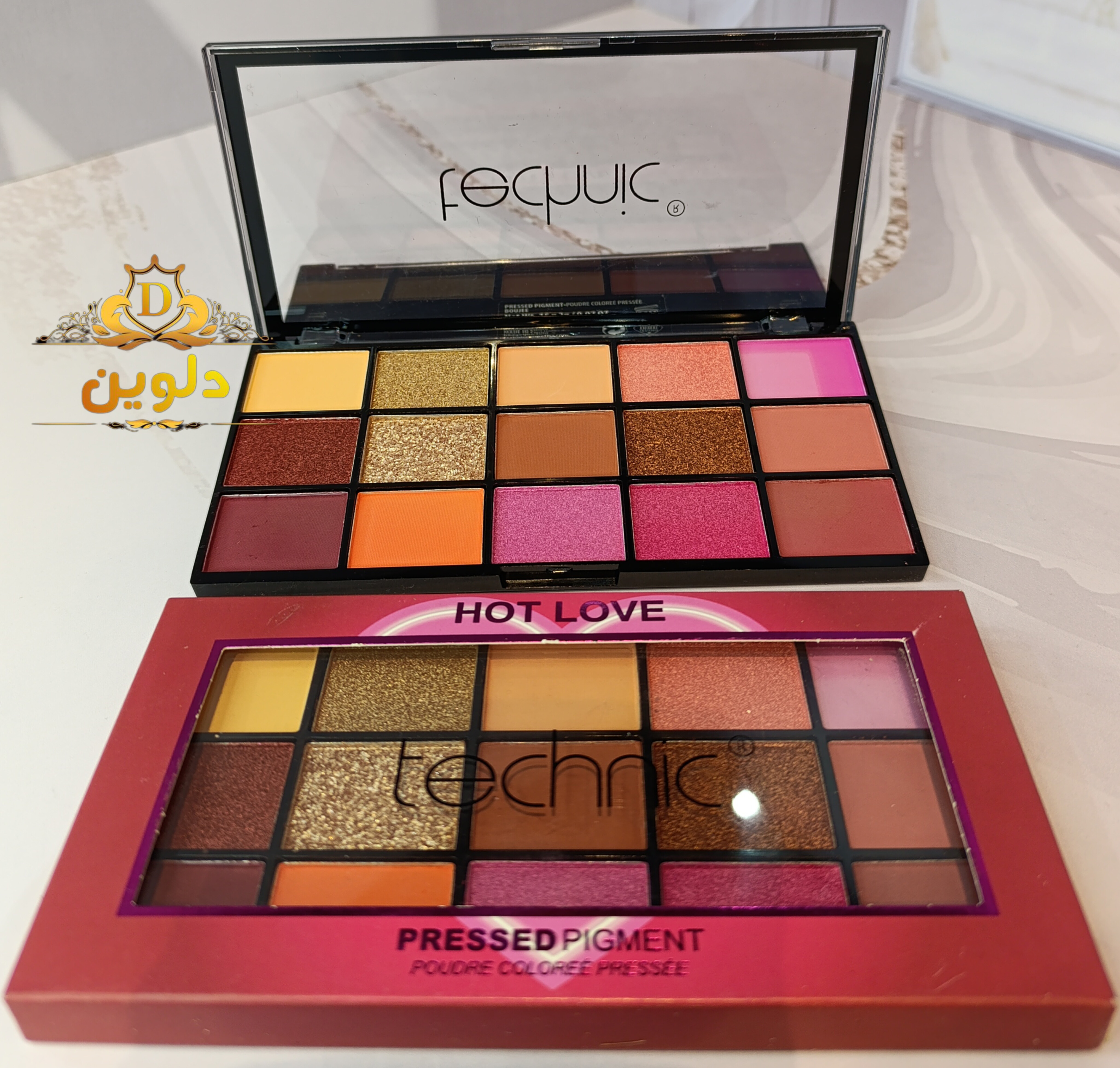 پالت سایه تکنیک مدل Hot Love