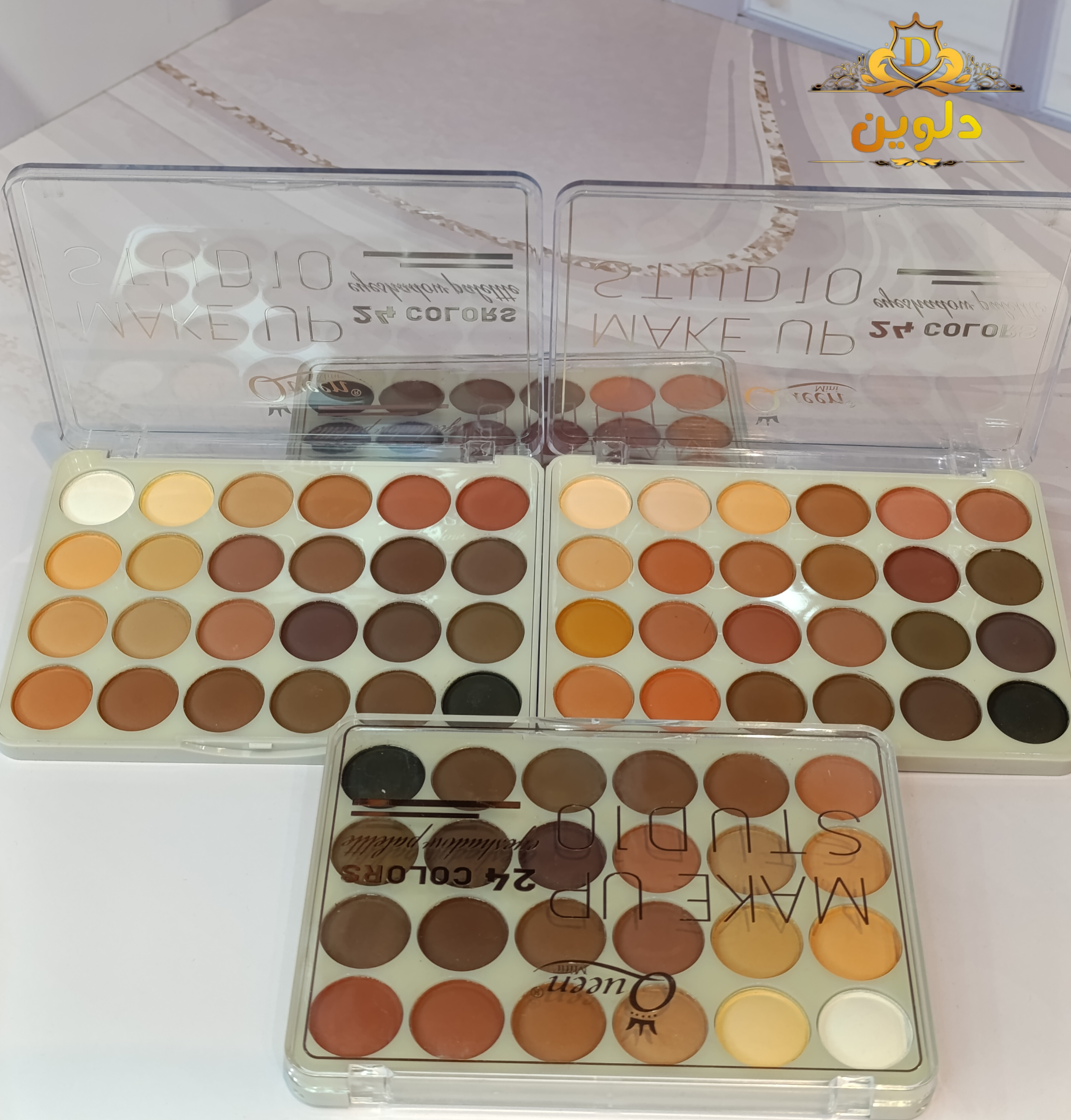 پالت سایه نود 24 رنگ Queen