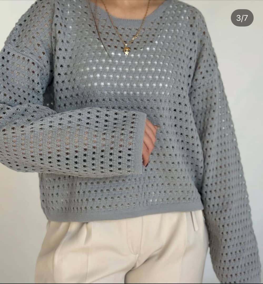 بافت زنانه طرح دار