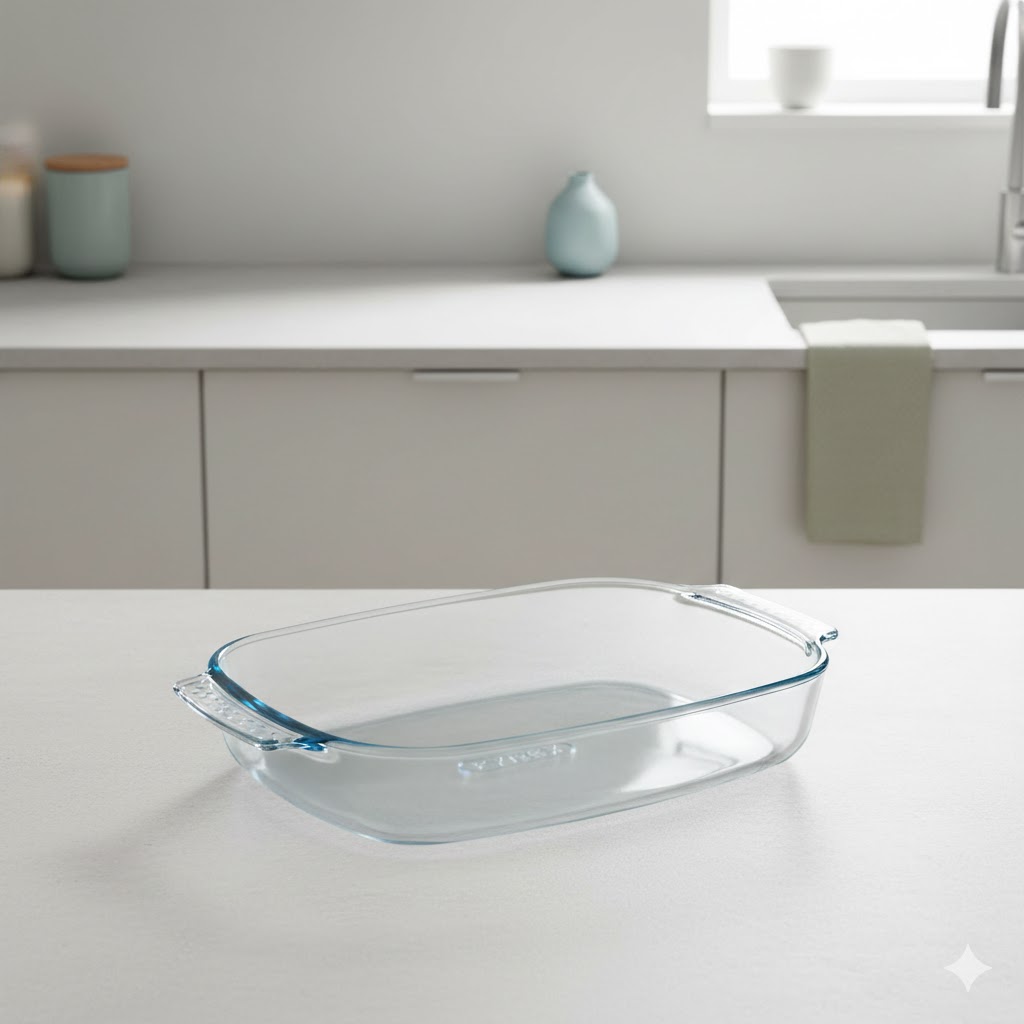 تابه فر متوسط مستطیل 39*25 پیرکس کد 232