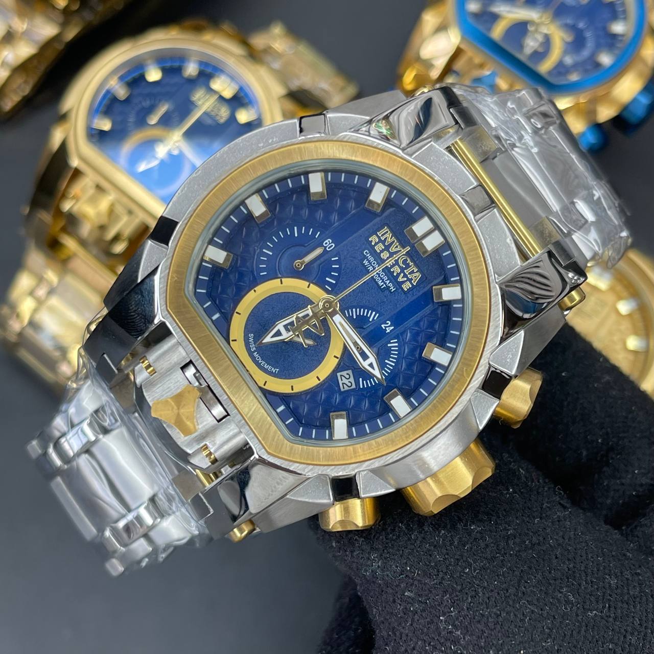 ساعت مردانه اینویکتا زئوس(INVICTA ZEUS) سه موتور فعال کیفیت عالی موتور ژاپن کد 1920032