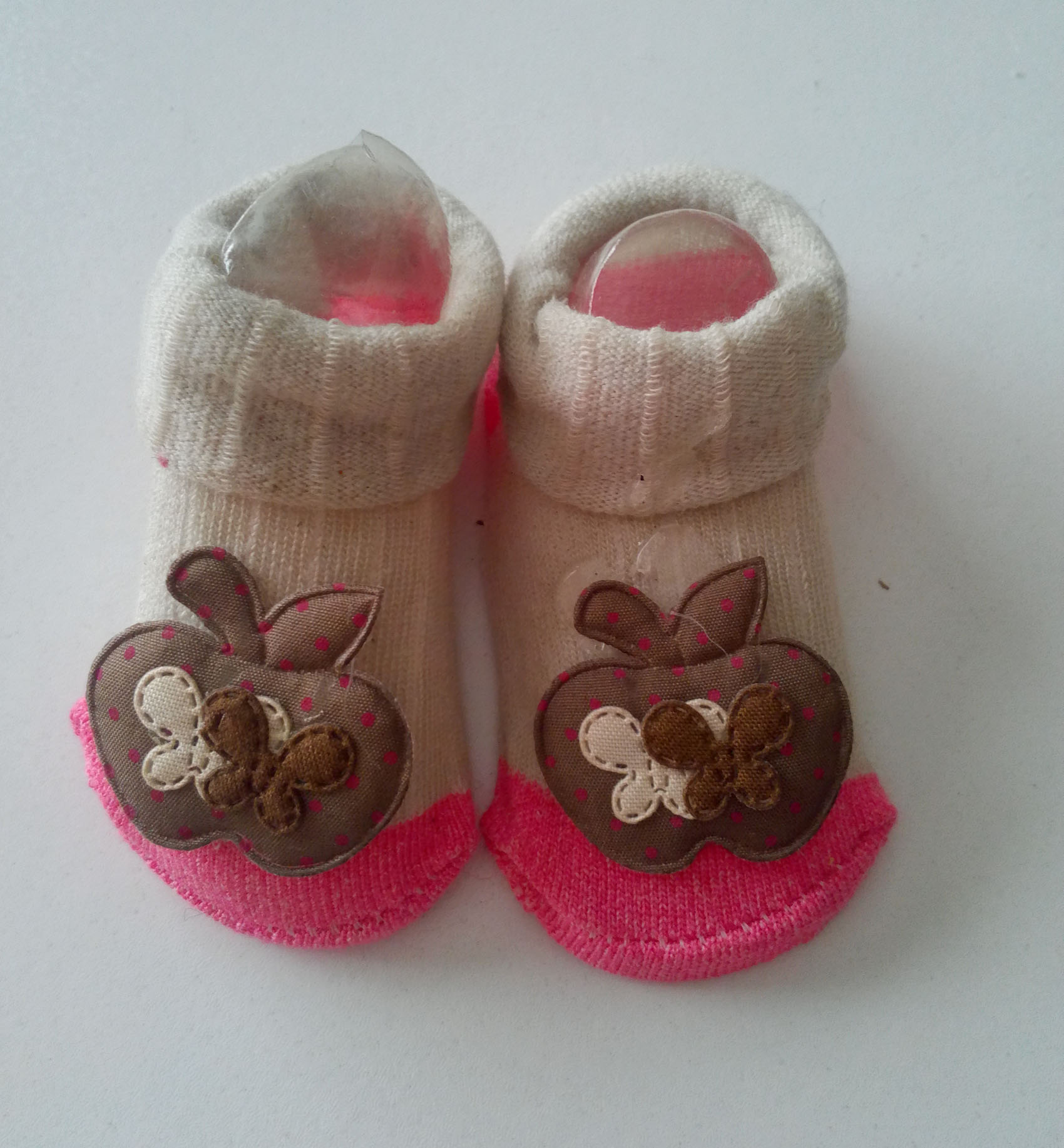 جوراب نوزادی طرح 1 (پست پیشتاز پس کرایه)