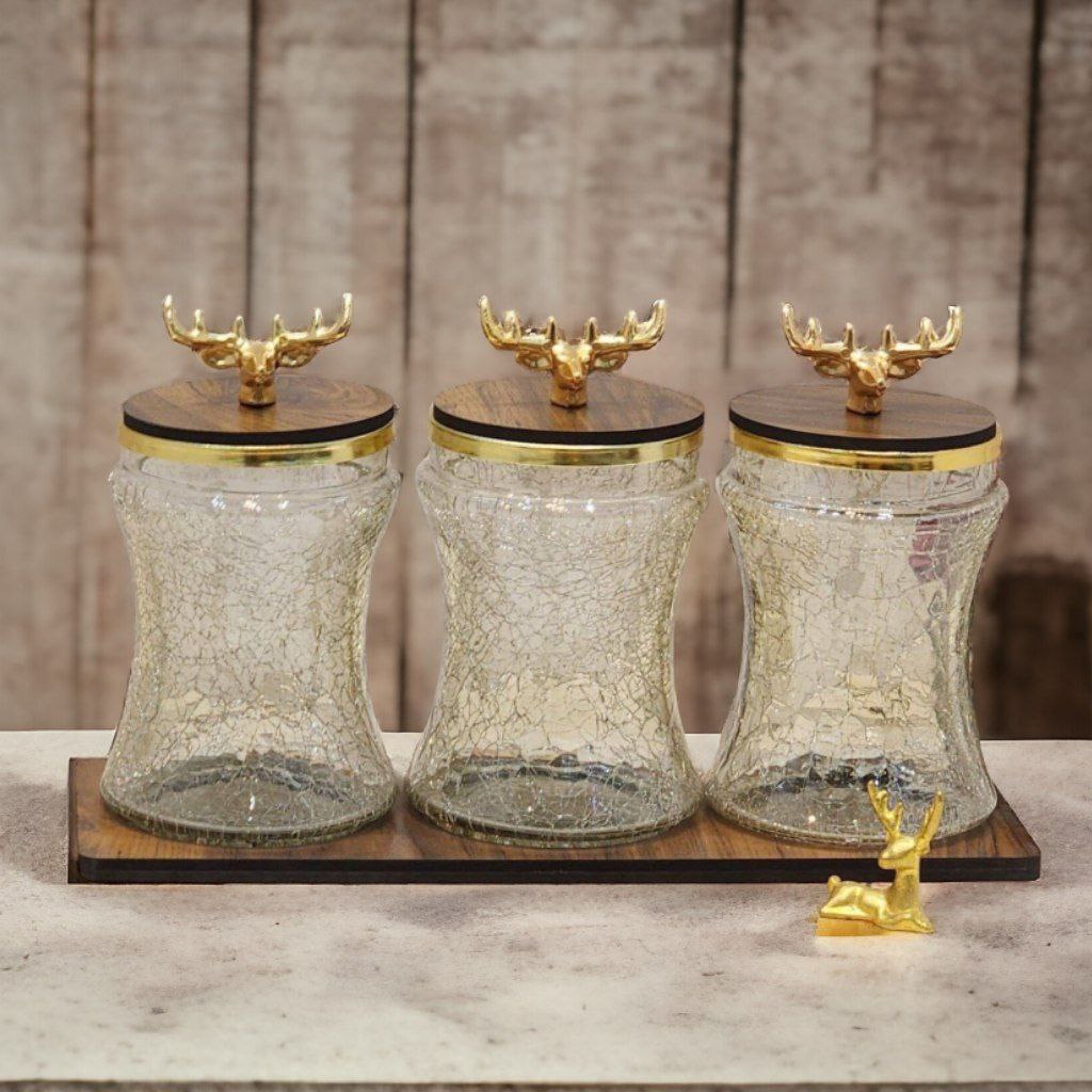 بانکه کمر باریک آبگز مستطیل 3 عددی دلوین (پست پیشتاز پس کرایه)