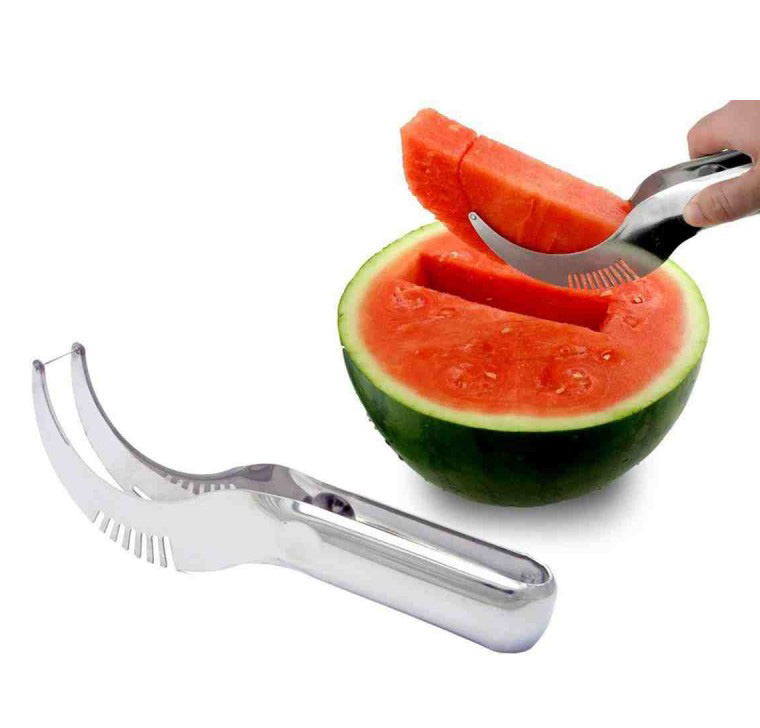 اسلایسر هندوانه استیل (پست پیشتاز پس کرایه)